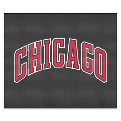 Fan Mats  LLC Chicago Bulls Tailgater Mat Black