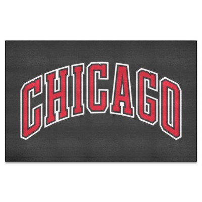 Fan Mats  LLC Chicago Bulls Ulti-Mat Black