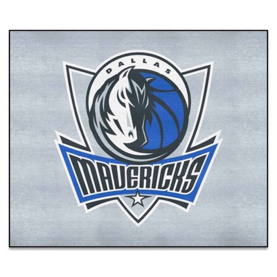 Fan Mats  LLC Dallas Mavericks Tailgater Mat Gray