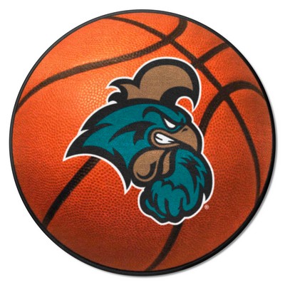 Fan Mats  LLC Coastal Carolina Chanticleers Basketball Mat Orange