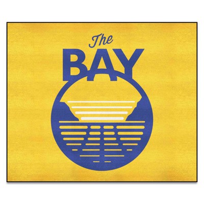 Fan Mats  LLC Golden State Warriors Tailgater Mat Yellow