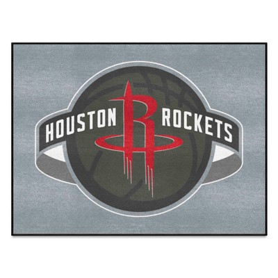 Fan Mats  LLC Houston Rockets All-Star Mat Gray