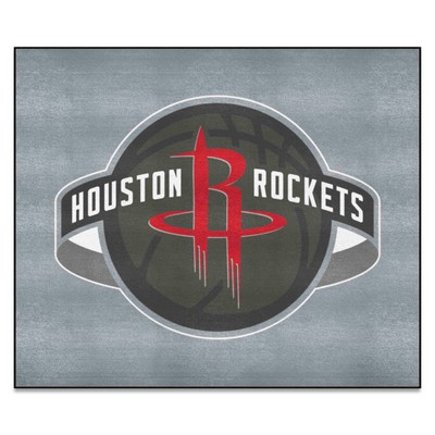 Fan Mats  LLC Houston Rockets Tailgater Mat Gray