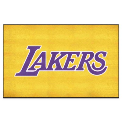 Fan Mats  LLC Los Angeles Lakers Ulti-Mat Yellow