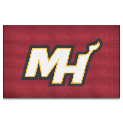 Fan Mats  LLC Miami Heat Ulti-Mat Red