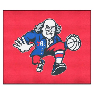 Fan Mats  LLC Philadelphia 76ers Tailgater Mat Red