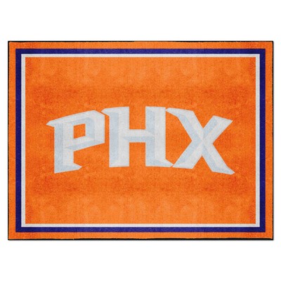 Fan Mats  LLC Phoenix Suns 8x10 Rug Orange