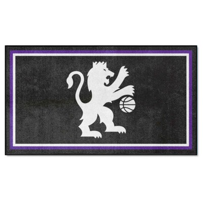 Fan Mats  LLC Sacramento Kings 3x5 Rug Black