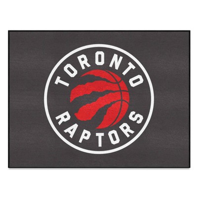 Fan Mats  LLC Toronto Raptors All-Star Mat Black