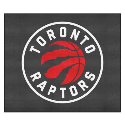 Fan Mats  LLC Toronto Raptors Tailgater Mat Black