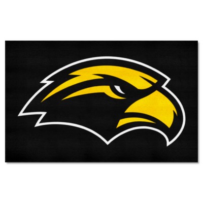 Fan Mats  LLC Southern Miss Golden Eagles Ulti-Mat Black