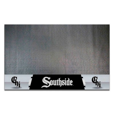 Fan Mats  LLC Chicago White Sox Grill Mat Black