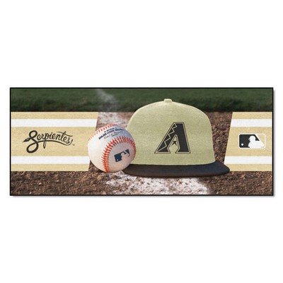 Fan Mats  LLC Arizona Diamondbacks Baseball Runner Gold