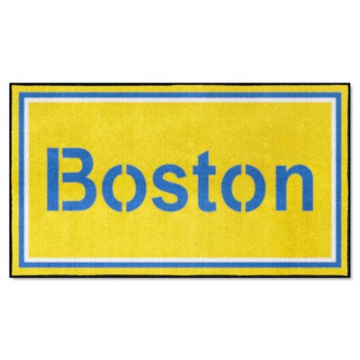 Fan Mats  LLC Boston Red Sox 3x5 Rug Yellow