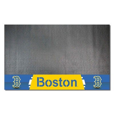 Fan Mats  LLC Boston Red Sox Grill Mat Black