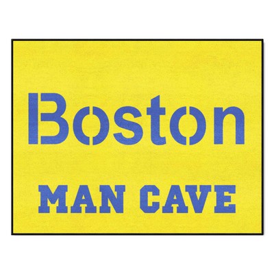 Fan Mats  LLC Boston Red Sox All-Star Mat Man Cave Yellow