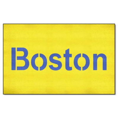 Fan Mats  LLC Boston Red Sox Ulti-Mat Yellow