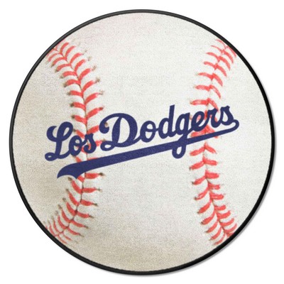 Fan Mats  LLC Los Angeles Dodgers Baseball Mat White