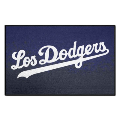 Fan Mats  LLC Los Angeles Dodgers Starter Mat Blue