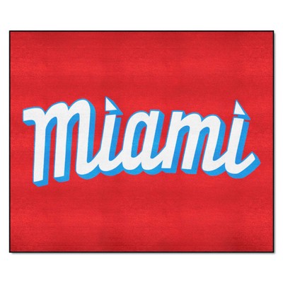 Fan Mats  LLC Miami Marlins Tailgater Mat Red