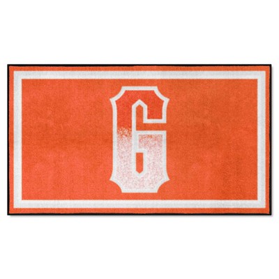 Fan Mats  LLC San Francisco Giants 3x5 Rug Orange