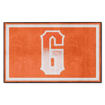 Fan Mats  LLC San Francisco Giants 4x6 Rug Orange