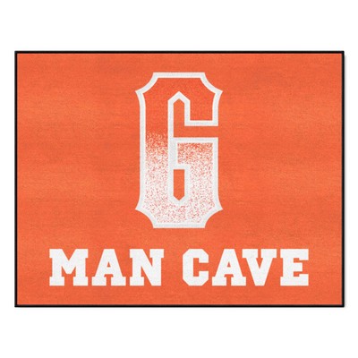 Fan Mats  LLC San Francisco Giants All-Star Mat Man Cave Orange