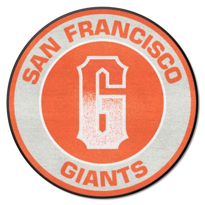 Fan Mats  LLC San Francisco Giants Roundel Mat Orange