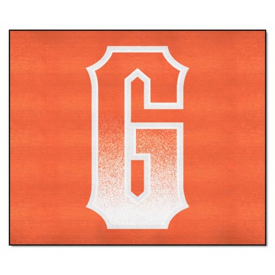 Fan Mats  LLC San Francisco Giants Tailgater Mat Orange