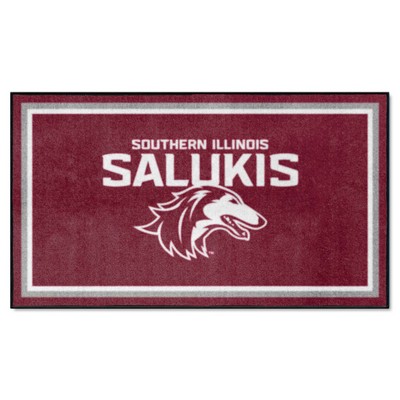 Fan Mats  LLC Southern Illinois Salukis 3x5 Rug Maroon