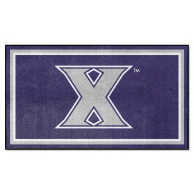 Fan Mats  LLC Xavier Musketeers 3x5 Rug Navy