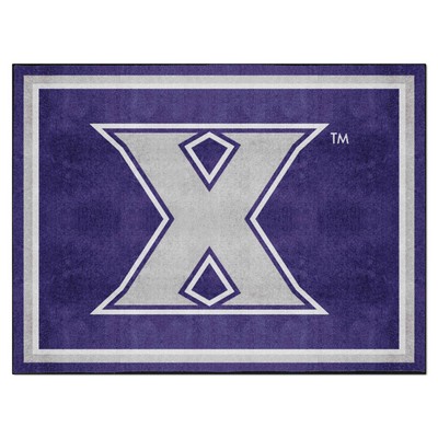 Fan Mats  LLC Xavier Musketeers 8x10 Rug Navy