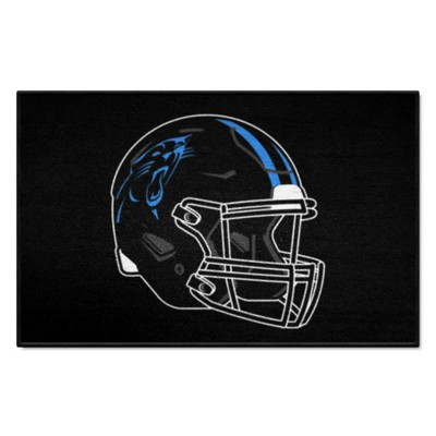 Fan Mats  LLC Carolina Panthers Starter Mat Black