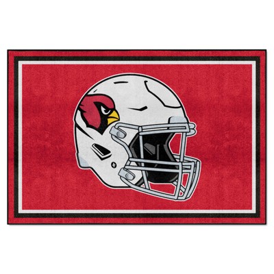 Fan Mats  LLC Arizona Cardinals 5x8 Rug Red