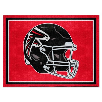 Fan Mats  LLC Atlanta Falcons 8x10 Rug Red