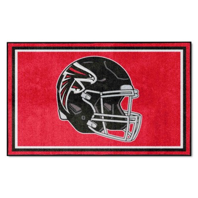 Fan Mats  LLC Atlanta Falcons 4x6 Rug Red