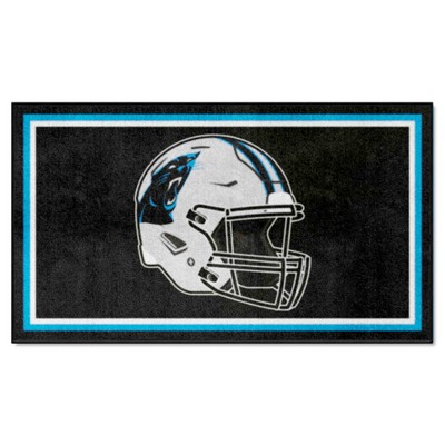 Fan Mats  LLC Carolina Panthers 3x5 Rug Black