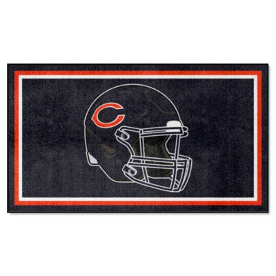 Fan Mats  LLC Chicago Bears 3x5 Rug Navy