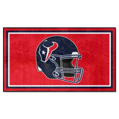 Fan Mats  LLC Houston Texans 3x5 Rug Red