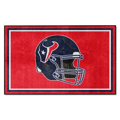 Fan Mats  LLC Houston Texans 4x6 Rug Red