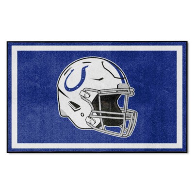 Fan Mats  LLC Indianapolis Colts 4x6 Rug Navy