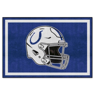 Fan Mats  LLC Indianapolis Colts 5x8 Rug Navy