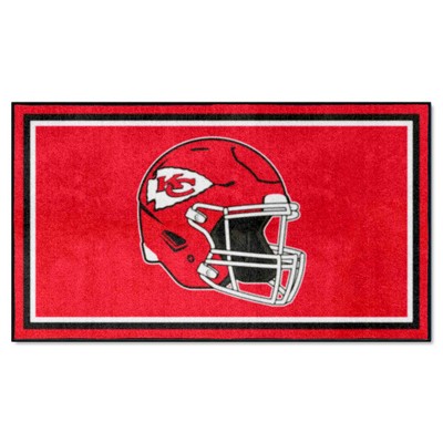 Fan Mats  LLC Kansas City Chiefs 3x5 Rug Red