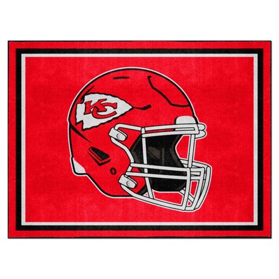 Fan Mats  LLC Kansas City Chiefs 8x10 Rug Red