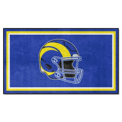 Fan Mats  LLC Los Angeles Rams 3x5 Rug Blue