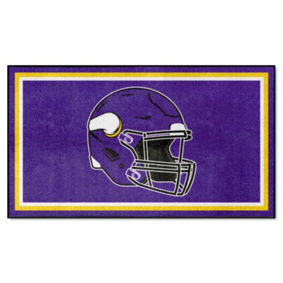 Fan Mats  LLC Minnesota Vikings 3x5 Rug Purple