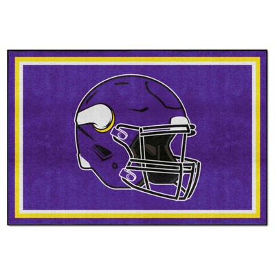 Fan Mats  LLC Minnesota Vikings 5x8 Rug Purple