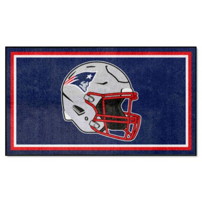 Fan Mats  LLC New England Patriots 3x5 Rug Navy