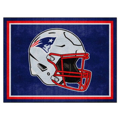 Fan Mats  LLC New England Patriots 8x10 Rug Navy