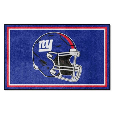 Fan Mats  LLC New York Giants 4x6 Rug Blue